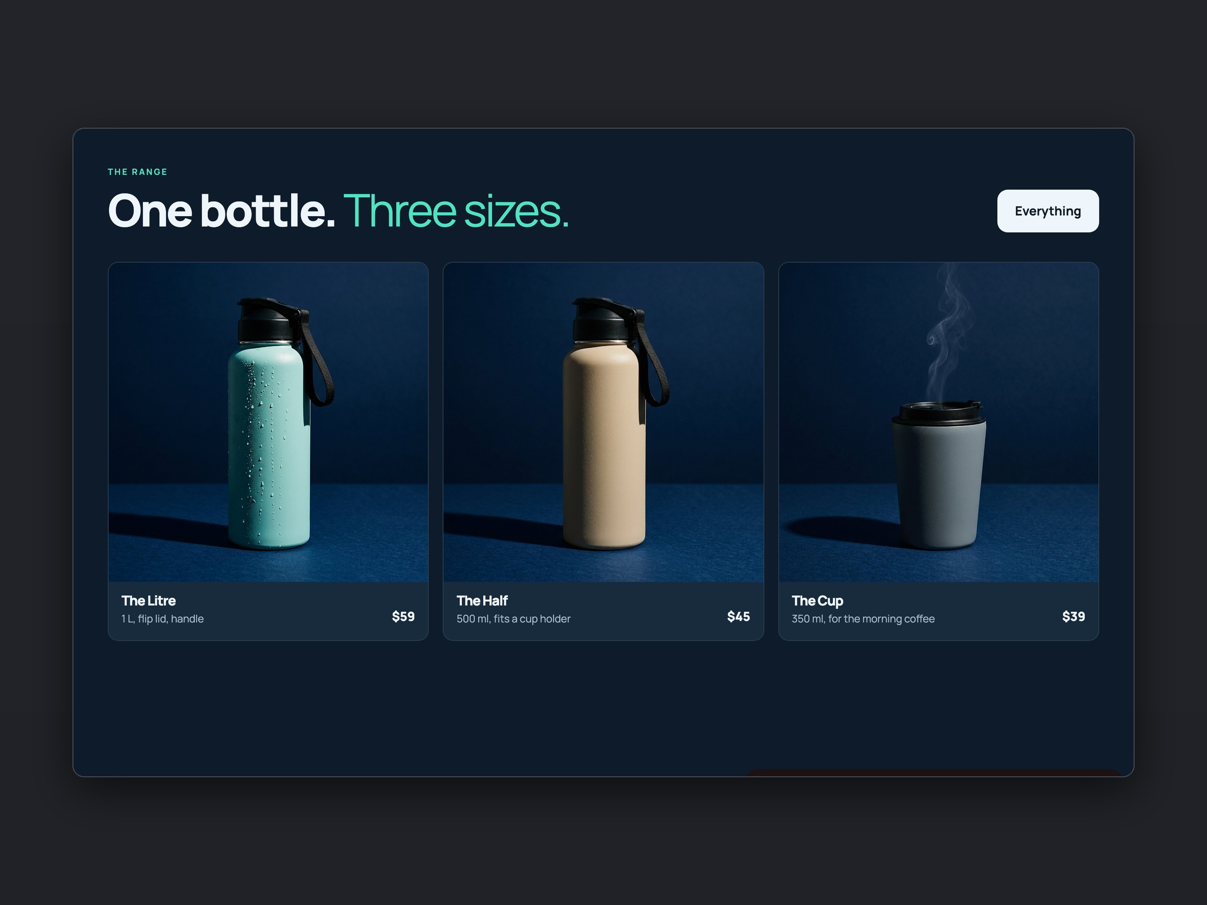 Tidal store, a section